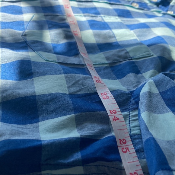Sonoma XL Blue Checkered Short Sleeve Button Down - Picture 8 of 8